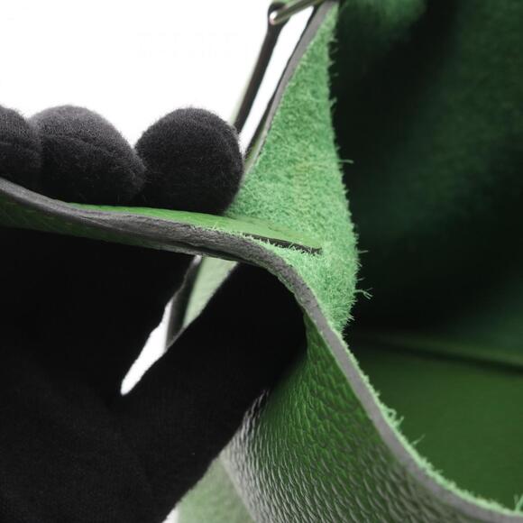 Hermes Hermès Picotin Lock PM handbag in Taurillon Clemence leather, green fo... - Picture 7 of 9